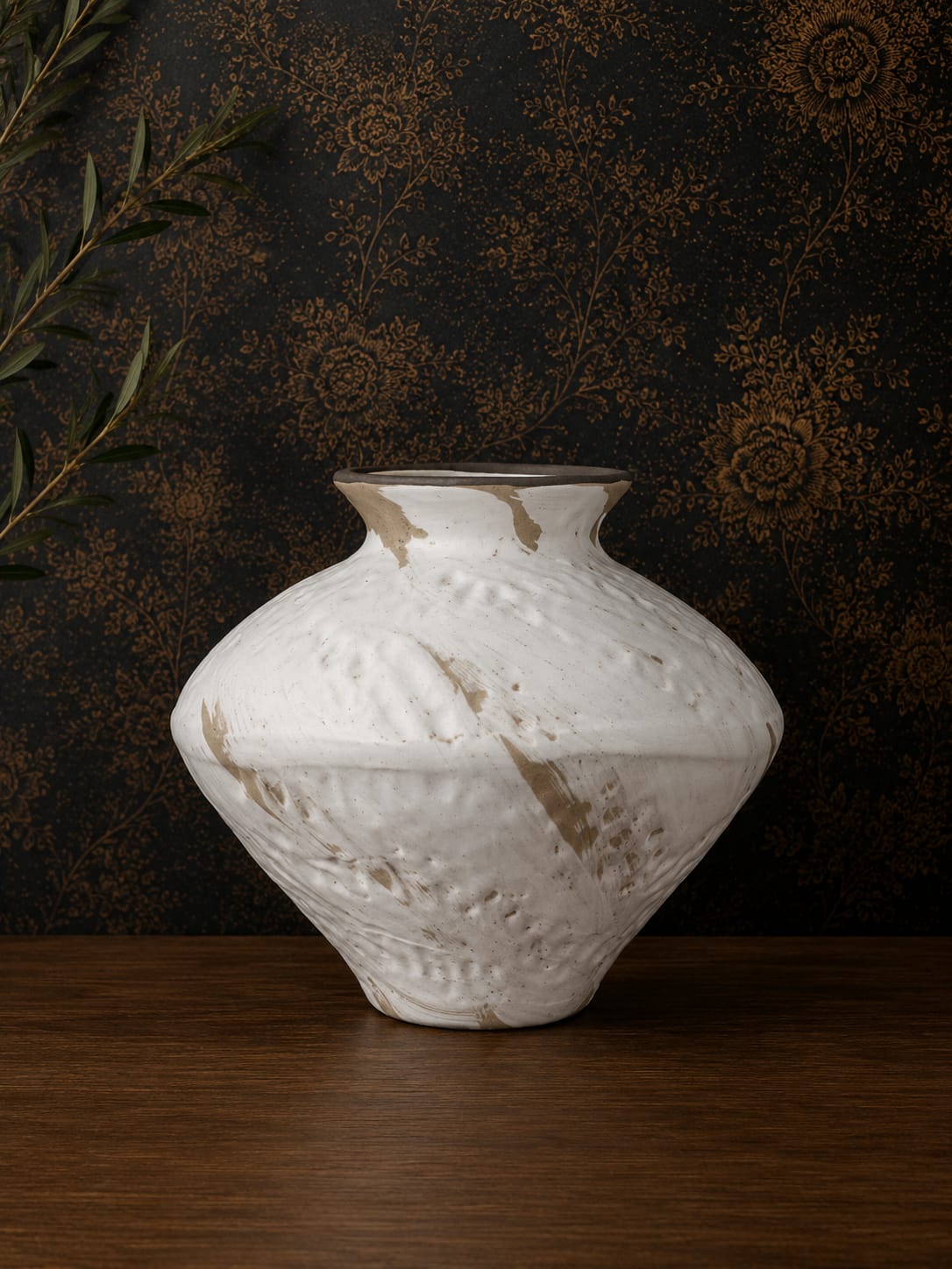 Textured Ceramic Vase view 4