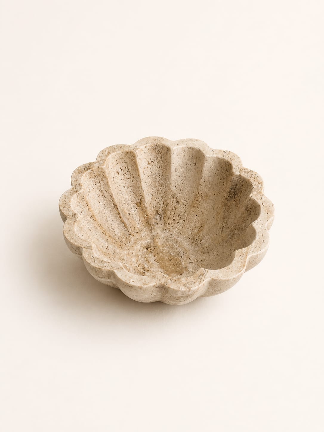 Decorative Travertine Bowl view 2