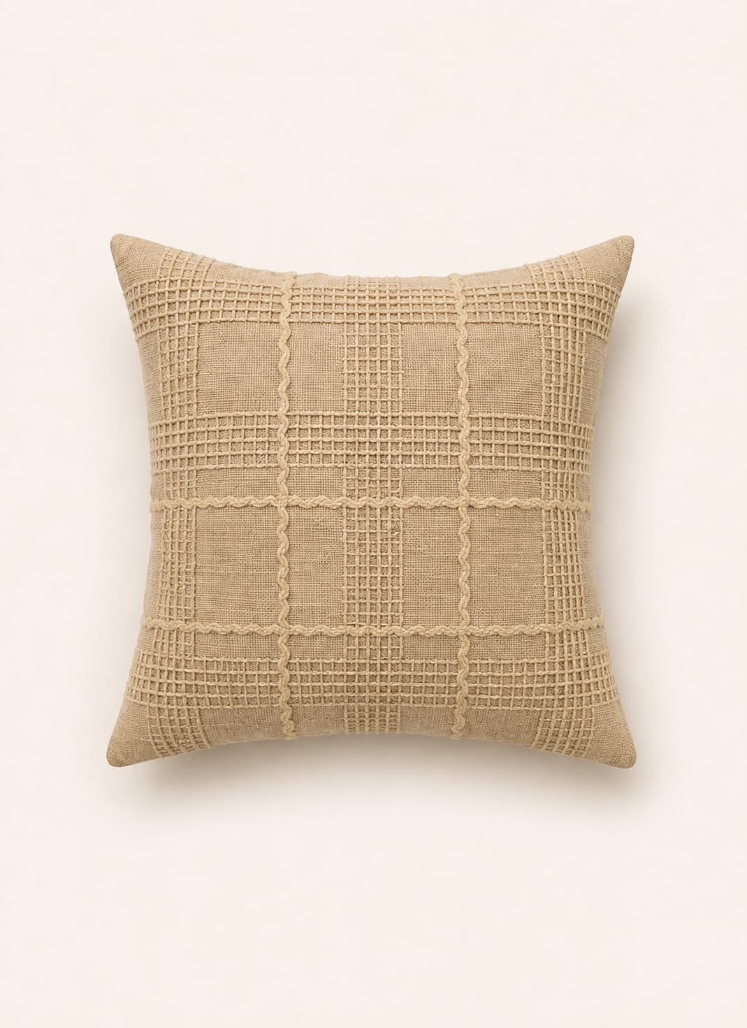 Woven Textured Cushion Cover view 1