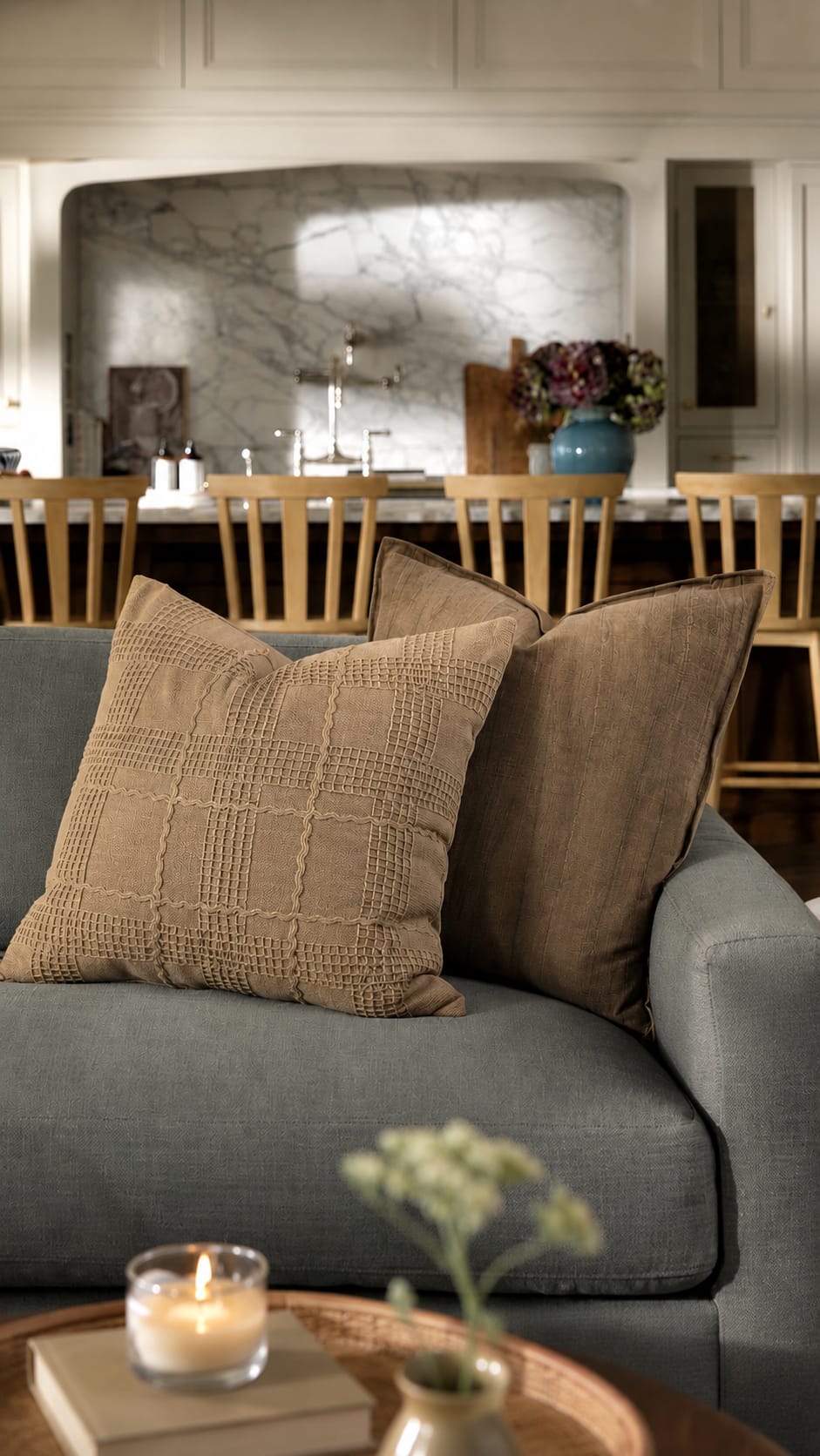 Woven Textured Cushion Cover view 4