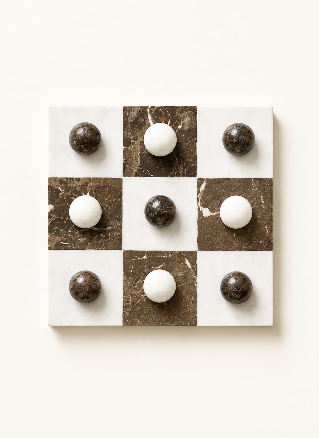 Decorative Marble Tic-Tac-Toe view 2