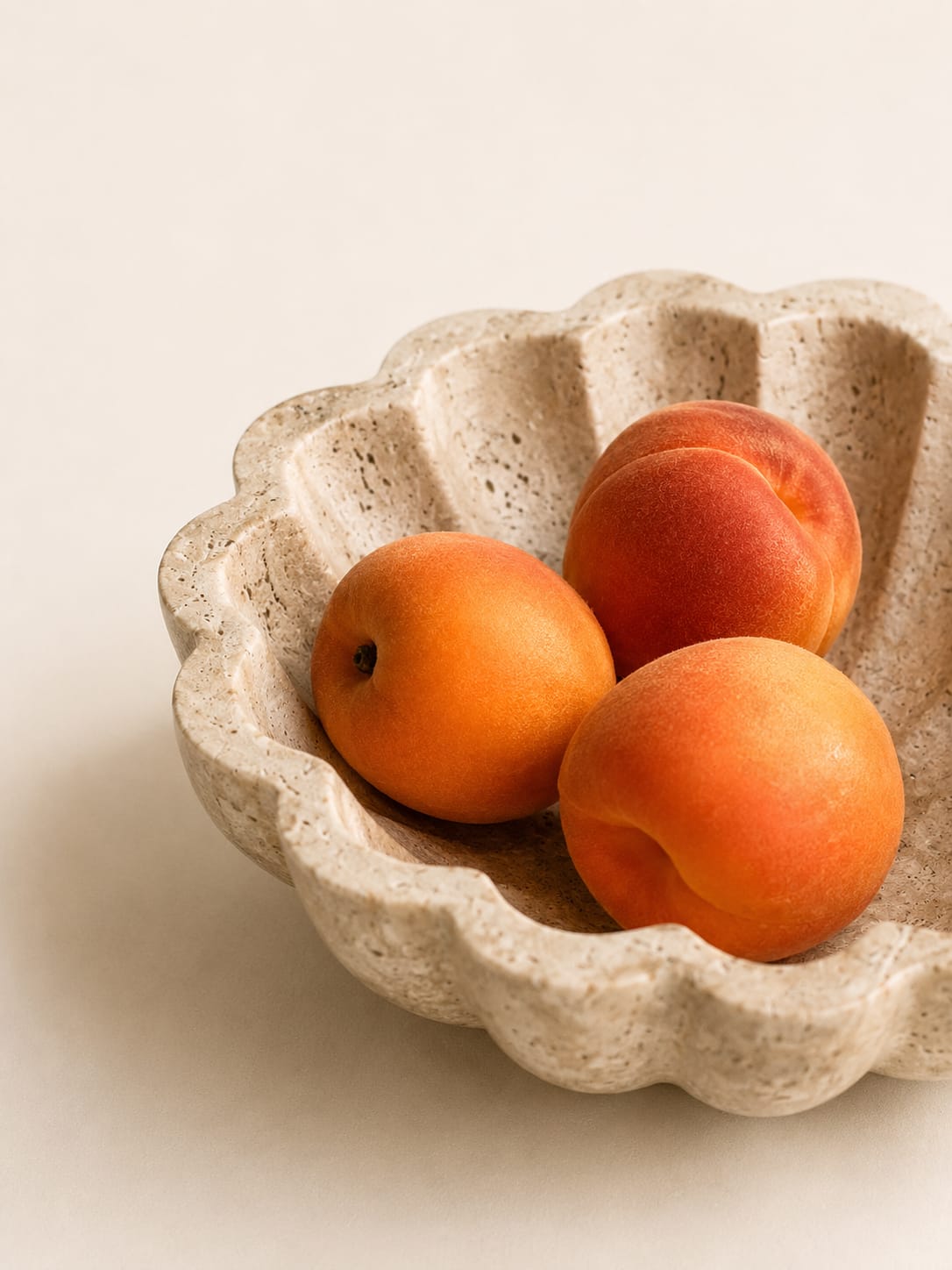 Decorative Travertine Bowl view 4