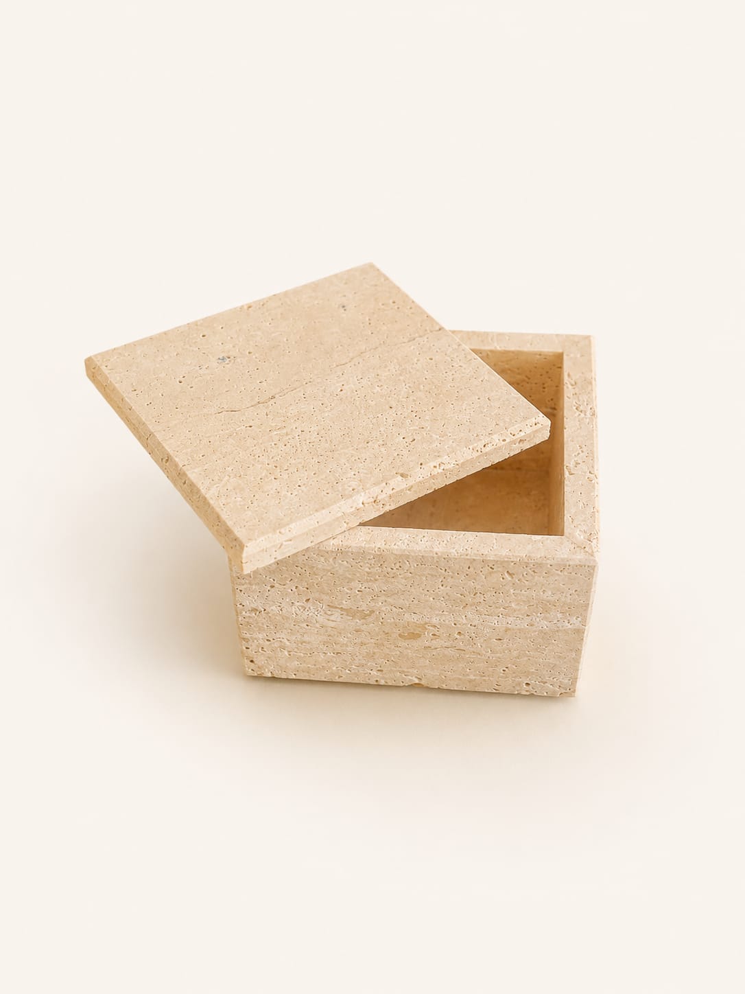 Travertine Storage Box view 4