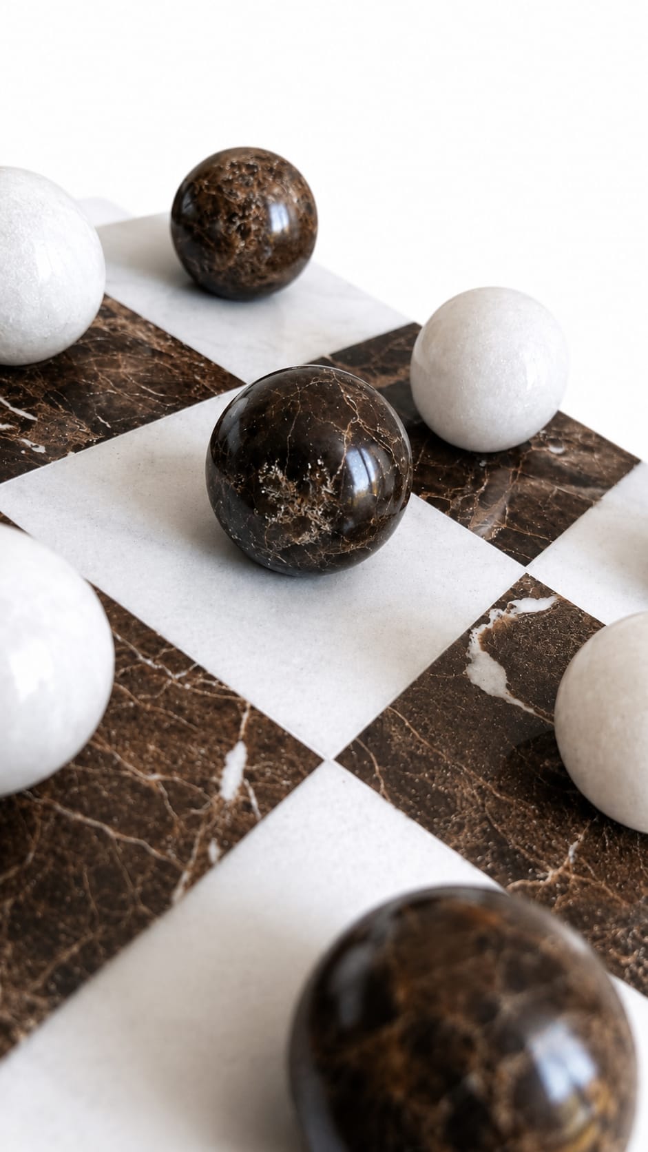 Decorative Marble Tic-Tac-Toe view 3