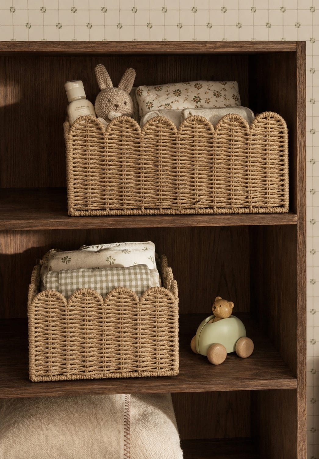 Handwoven Storage Basket view 4
