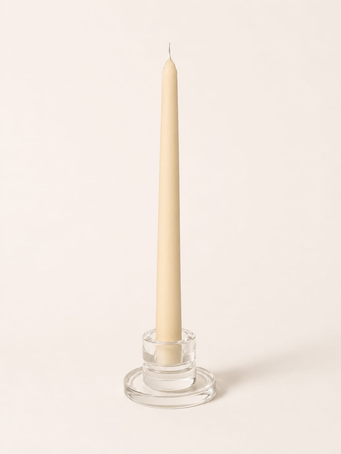 Small Glass Candle Holder view 1